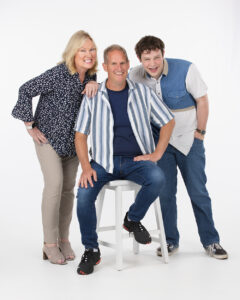 Image of Keith, Pam, and Keegan