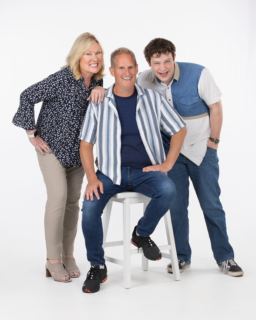 Image of Keith, Pam, and Keegan
